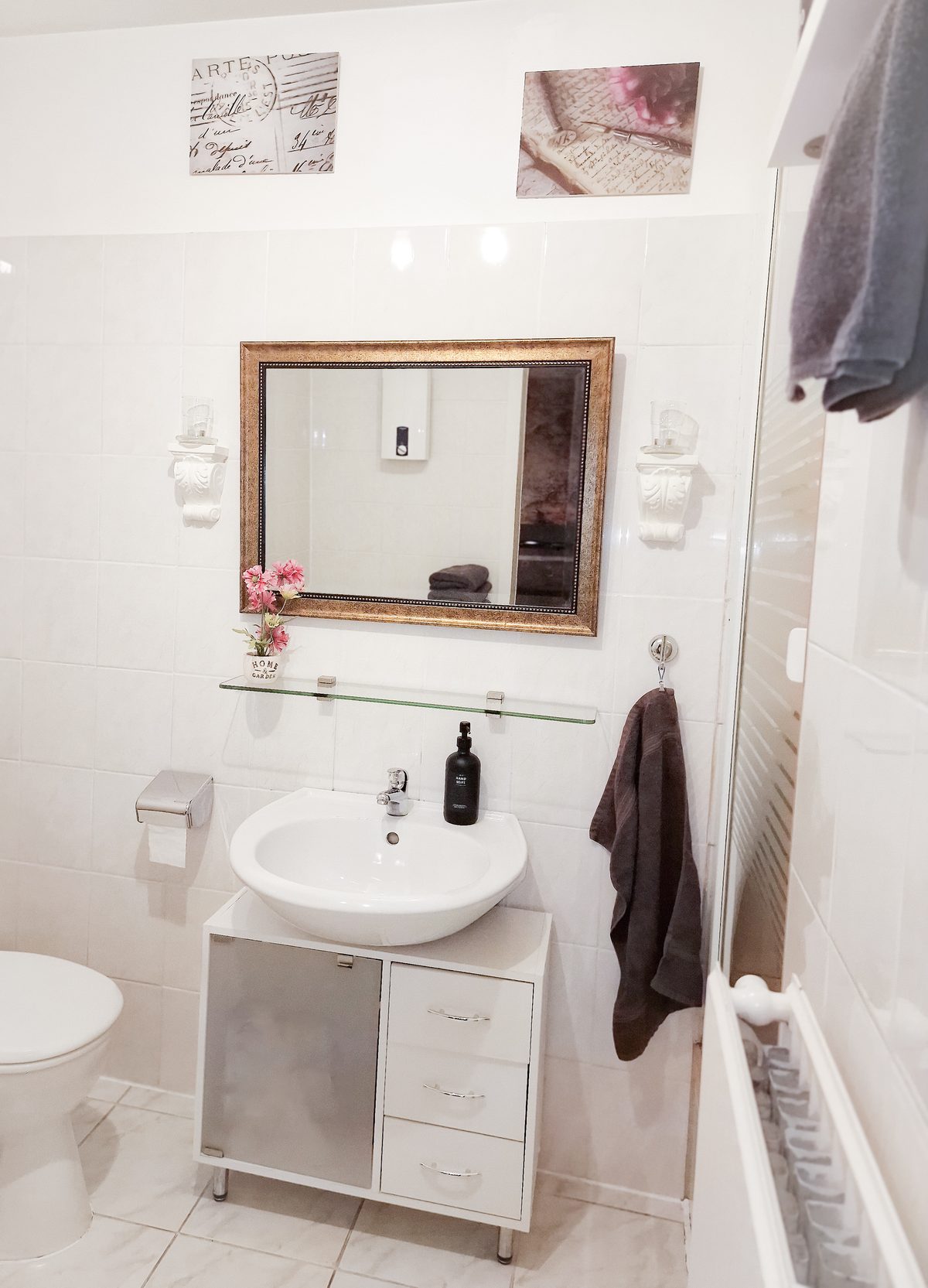 Badezimmer der Ferienwohnung Big Secret