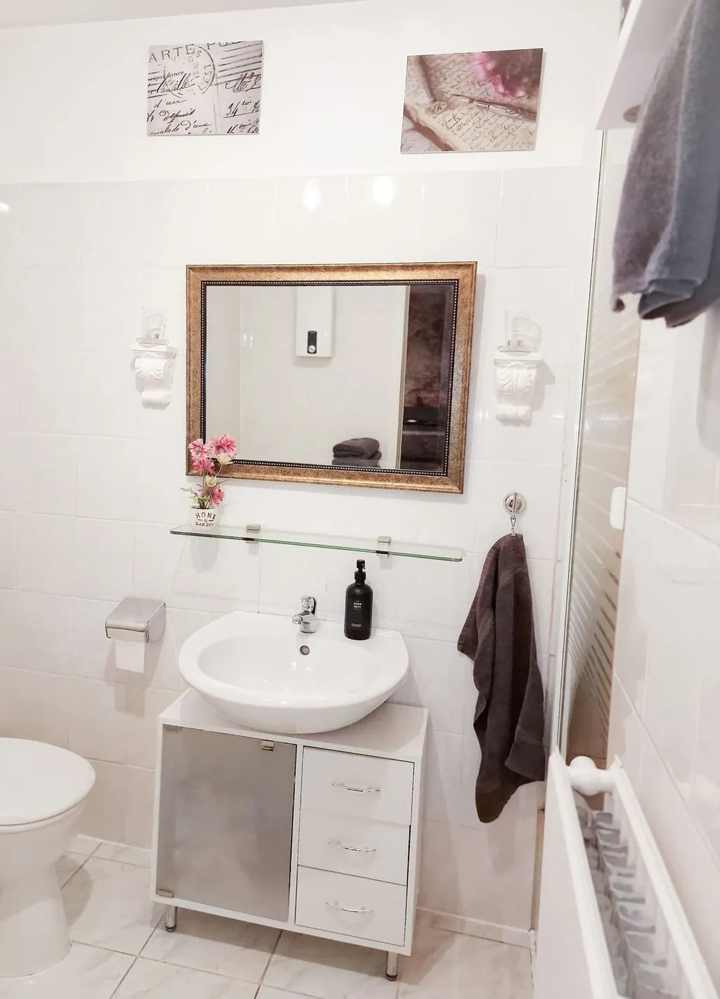 Badezimmer der Ferienwohnung Big Secret