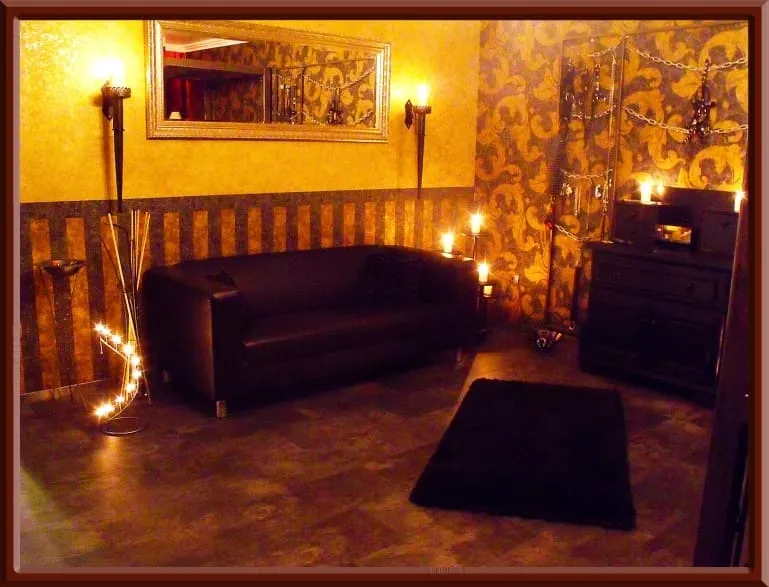 Seating area in the SM studio